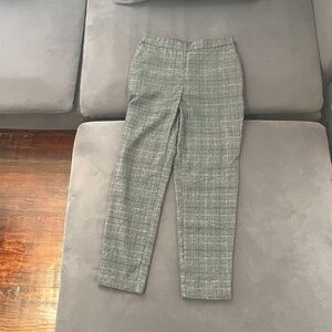 Zara Plaid Gray Pants